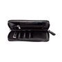 Zoozie Bags Cartera de Mujer Arthur - Black, Piel Auténtica, Color Negro